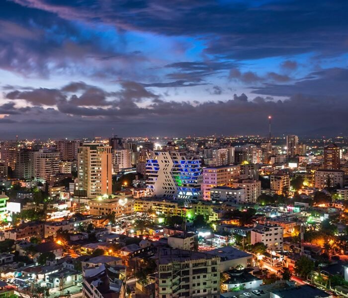 Santo Domingo at night