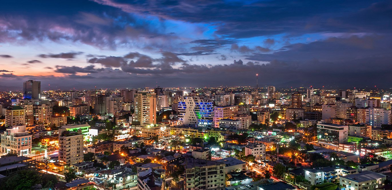 Santo Domingo at night